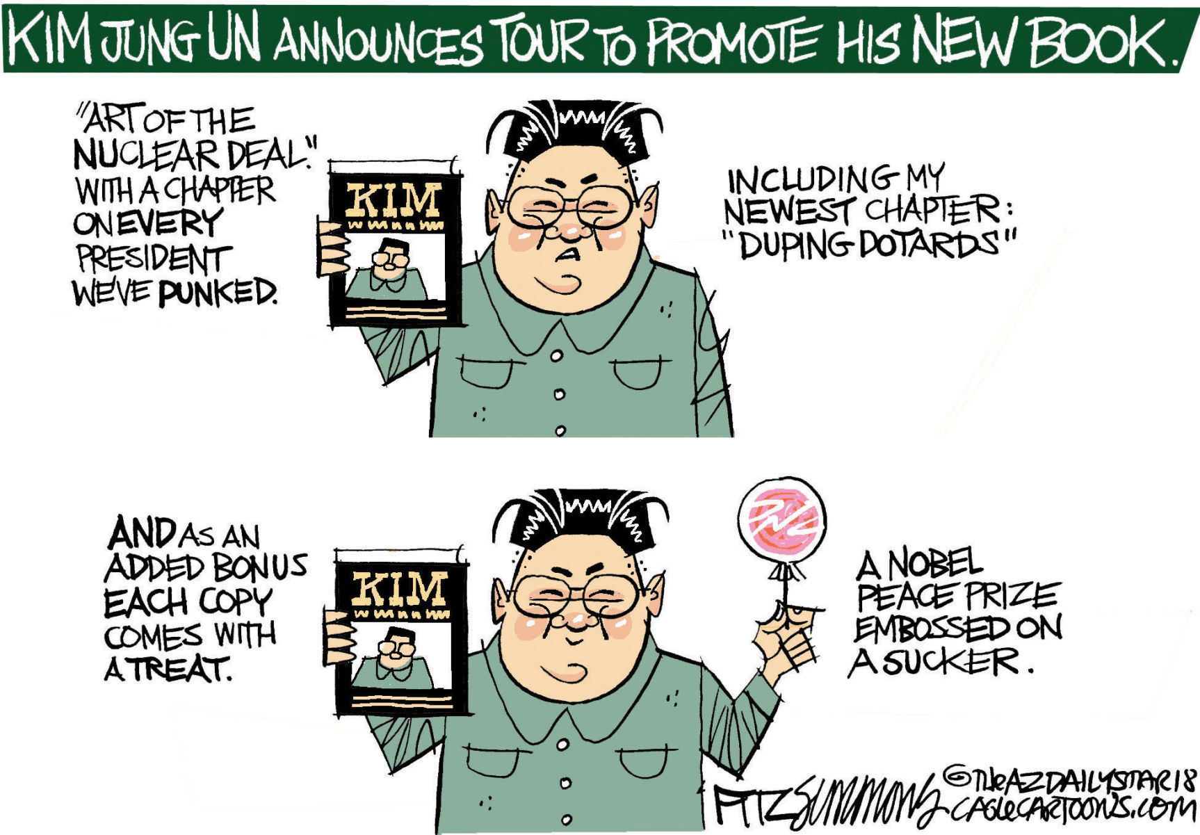 Daily Fitz Cartoon: North Korea